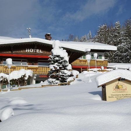 Hotel Cafe Hochstadt Bad Hindelang Exterior photo