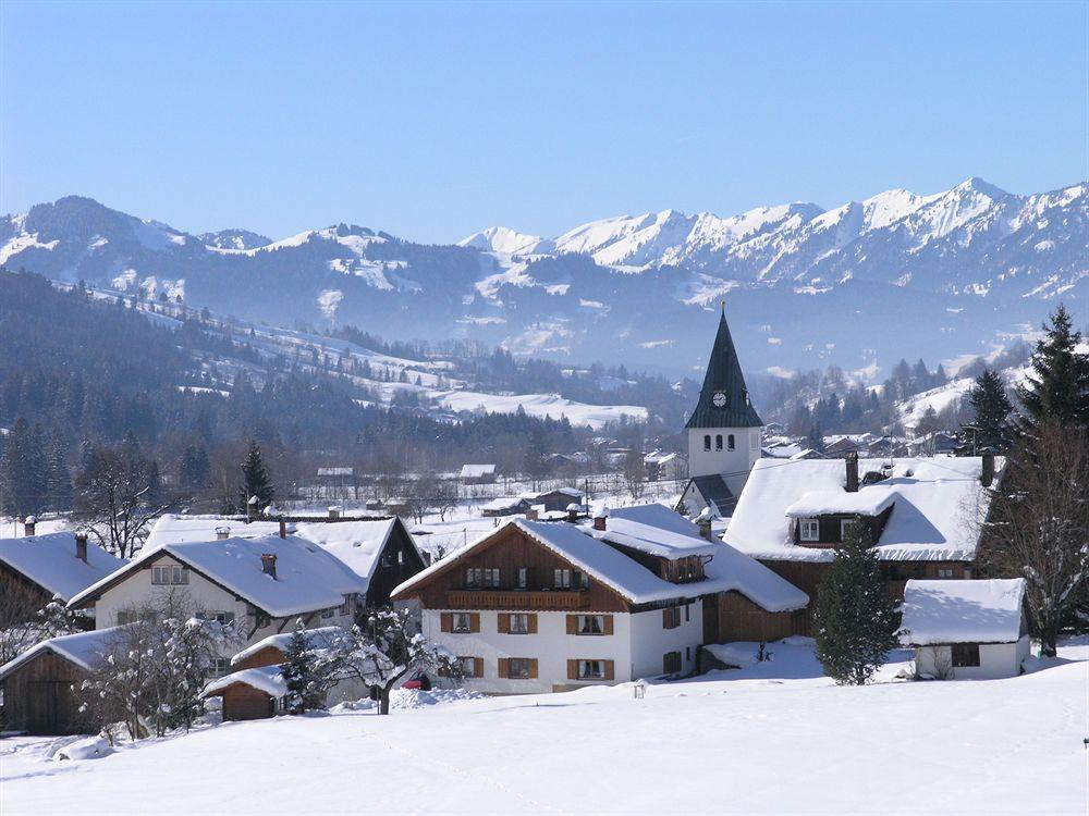 Hotel Cafe Hochstadt Bad Hindelang Exterior photo