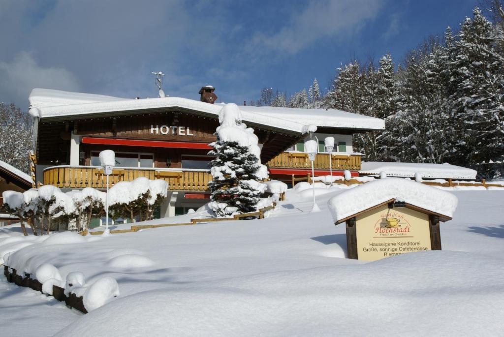 Hotel Cafe Hochstadt Bad Hindelang Exterior photo